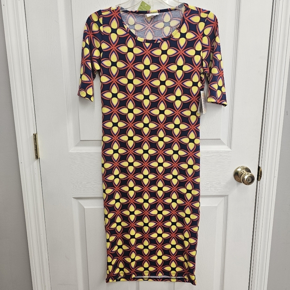 LulaRoe dress nwt julia size xs - Picture 1 of 3